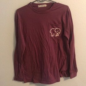 Purple ivory ella long sleeve